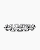 Deco Link Bracelet Sterling Silver, 11mm