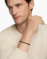Spiritual Beads Evil Eye Bracelet with 18K Yellow Gold, 4mm