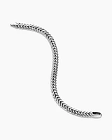 Chevron Bead Bracelet Sterling Silver