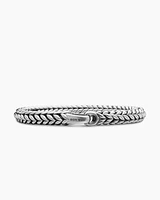 Chevron Bead Bracelet Sterling Silver