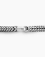 Chevron Bead Bracelet Sterling Silver