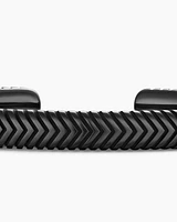 Chevron Cuff Bracelet in Titanium