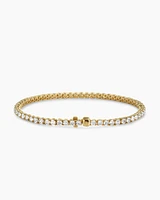 Helena Bracelet 18K Yellow Gold with Diamonds, 4mm