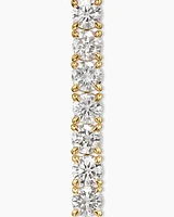 Helena Bracelet 18K Yellow Gold with Diamonds, 4mm