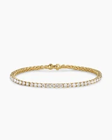 Helena Bracelet 18K Yellow Gold with Diamonds, 4mm