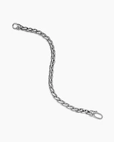 Wheat Chain Bracelet Sterling Silver, 6mm