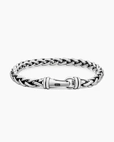 Wheat Chain Bracelet Sterling Silver, 6mm