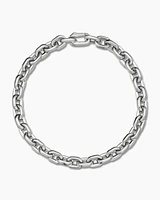 Deco Chain Link Bracelet Sterling Silver, 6.5mm