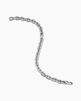 Deco Chain Link Bracelet Sterling Silver, 6.5mm