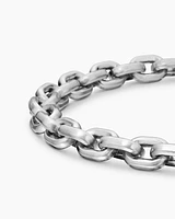 Deco Chain Link Bracelet Sterling Silver, 6.5mm