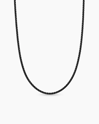 Box Chain Necklace with Stainless Steel