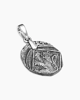 Shipwreck Coin Amulet in Sterling Silver