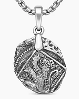 Shipwreck Coin Amulet in Sterling Silver