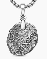 Shipwreck Coin Amulet in Sterling Silver