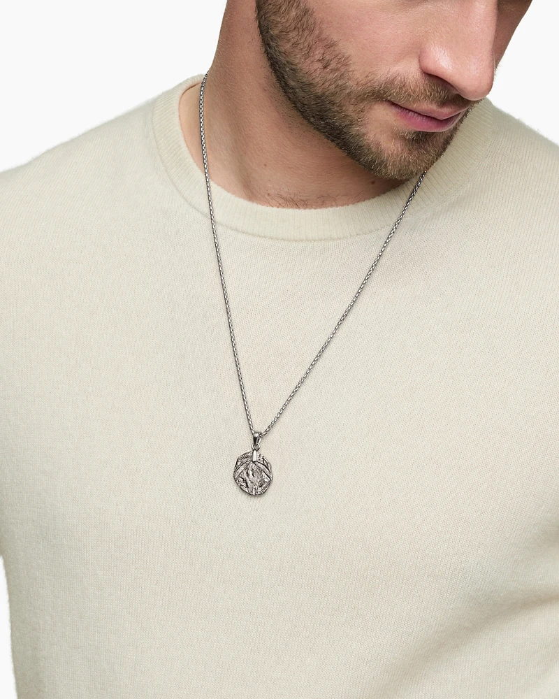 Shipwreck Coin Amulet in Sterling Silver