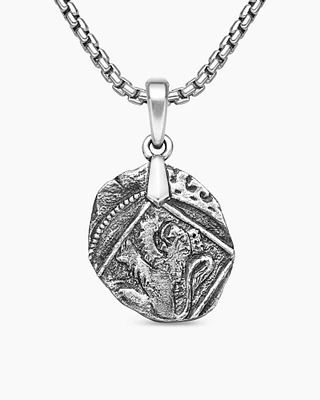 Shipwreck Coin Amulet in Sterling Silver