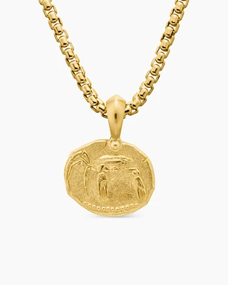 Cancer Amulet in 18K Yellow Gold, 27mm