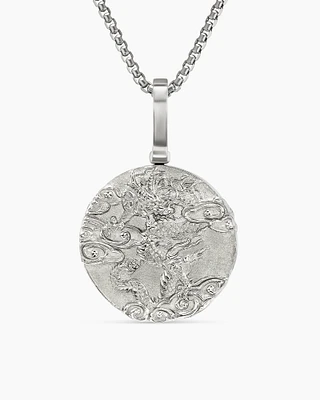 Dragon Amulet in Sterling Silver