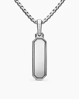 Honor Amulet in Sterling Silver with 14K Yellow Gold, 27mm