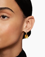 Chatelaine Drop Earrings in 18K Yellow Gold with Diamonds, 11mm