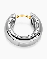 DY Mercer® Micro Hoop Earrings in Sterling Silver, 13.4mm