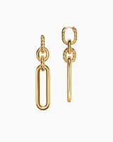 Lexington Double Link Drop Earrings in 18K Yellow Gold, 53.5mm