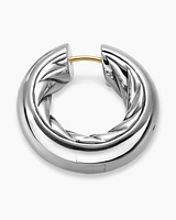 DY Mercer® Hoop Earrings in Sterling Silver, 24.7mm