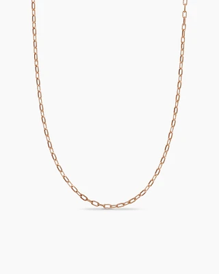 DY Madison® Chain Necklace with 18K Rose Gold