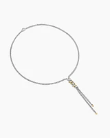 Helena Y Necklace with 18K Yellow Gold with Diamonds