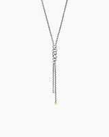Helena Y Necklace with 18K Yellow Gold with Diamonds