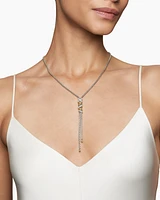 Helena Y Necklace with 18K Yellow Gold with Diamonds