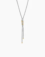 Helena Y Necklace with 18K Yellow Gold with Diamonds