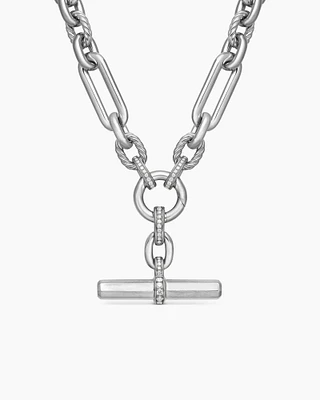Lexington Chain Necklace with Diamonds, 9.8mm
