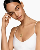 Zig Zag Stax™ Pendant Necklace in 18K Yellow Gold with Diamonds