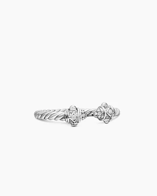 Renaissance Ring 18K White Gold with Diamonds, 2.3mm