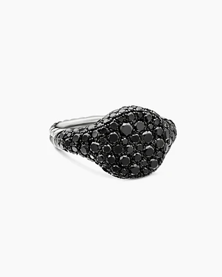 Pavé Pinky Ring in 18K Gold with Diamonds