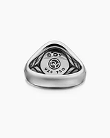 Petrvs® Bee Pinky Ring Sterling Silver with 18K Yellow Gold, 15.5mm