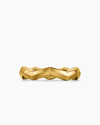 Zig Zag Stax™ Ring 18K Yellow Gold, 3mm