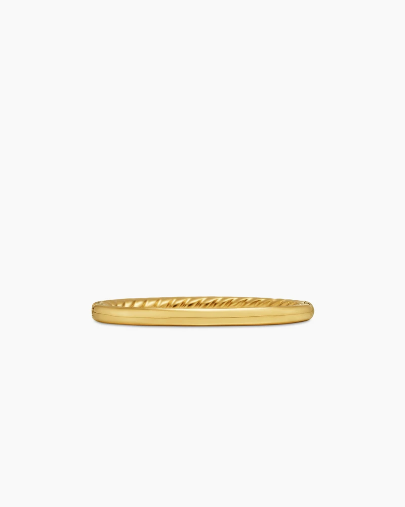 DY Eden Partway Band Ring 18K Yellow Gold with Diamonds