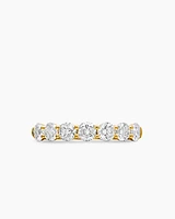 DY Eden Partway Band Ring 18K Yellow Gold with Diamonds