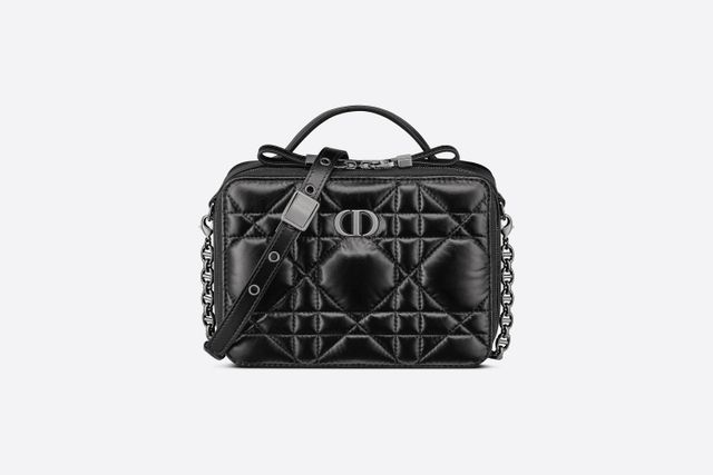 Dior Caro Box Bag with Chain