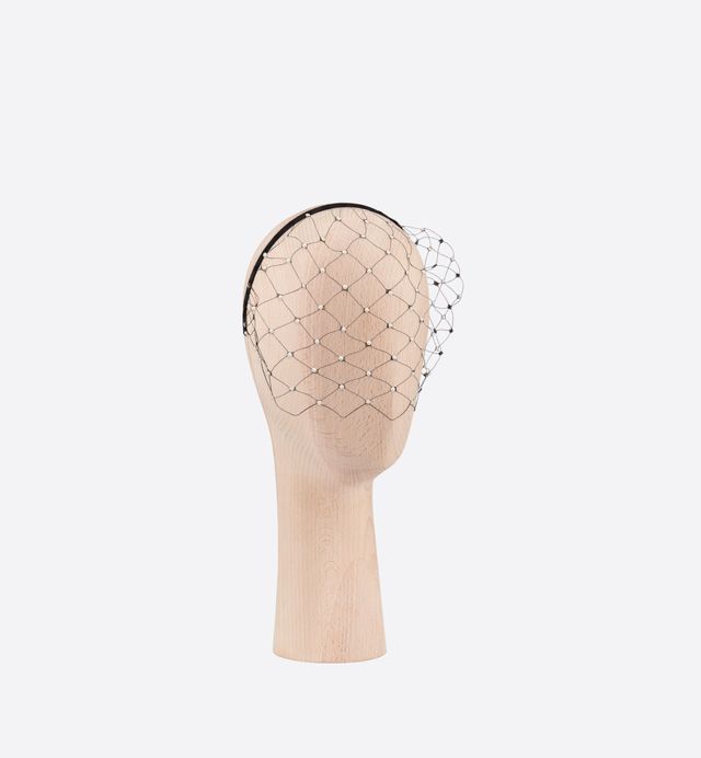 Dior Pearls Headband with Veil