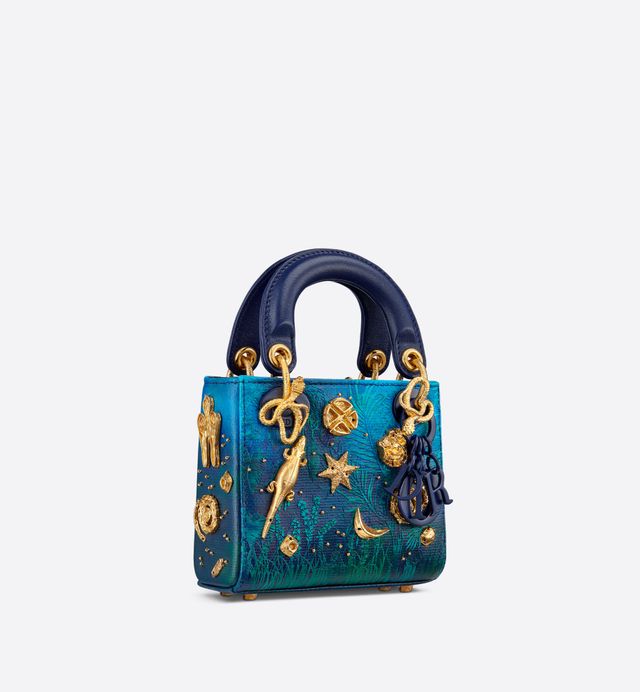 Micro Lady Dior Bag - Collaboration with Lina Iris Viktor