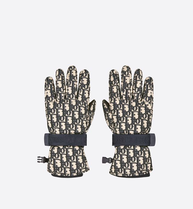 Dior Oblique Ski Gloves