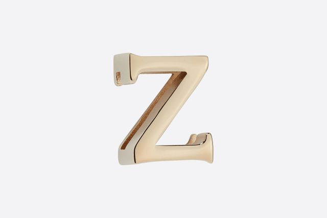 My ABCDior Letter 'Z' Badge