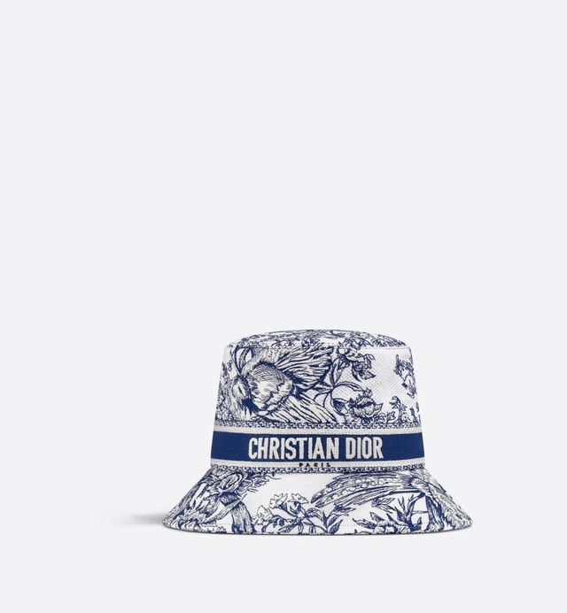 Dior Kids Kid's Oblique Bucket Hat