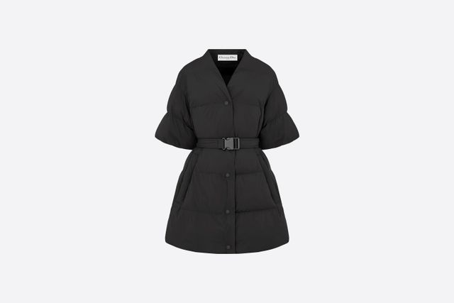 DiorAlps Mid-Length Down Jacket with Belt