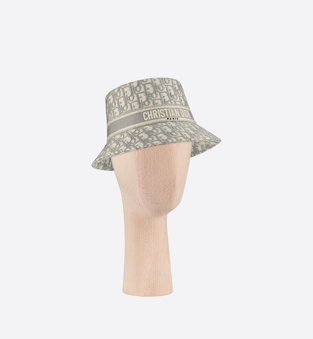 D-Oblique Small Brim Bucket Hat