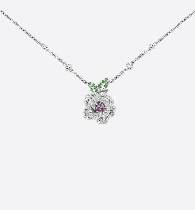 rose dior pré catelan necklace