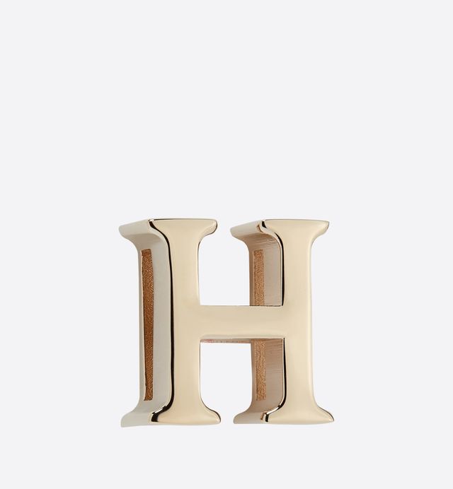 My ABCDior Letter 'H' Badge